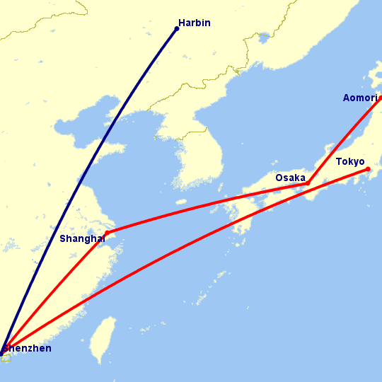 Image of 全日空 ANA Mileage Club: 路線規劃、兌換的具體例子 Free one-way 例子