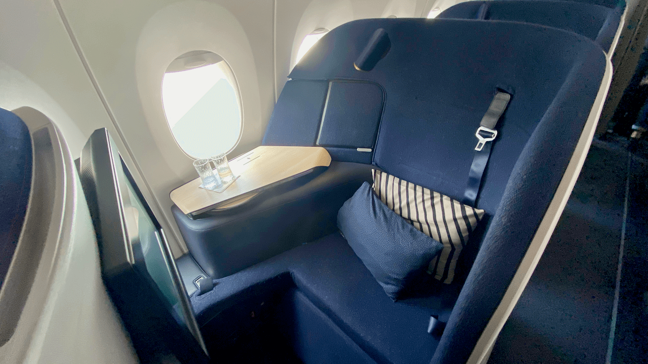 新版 Finnair 商務艙座位。
