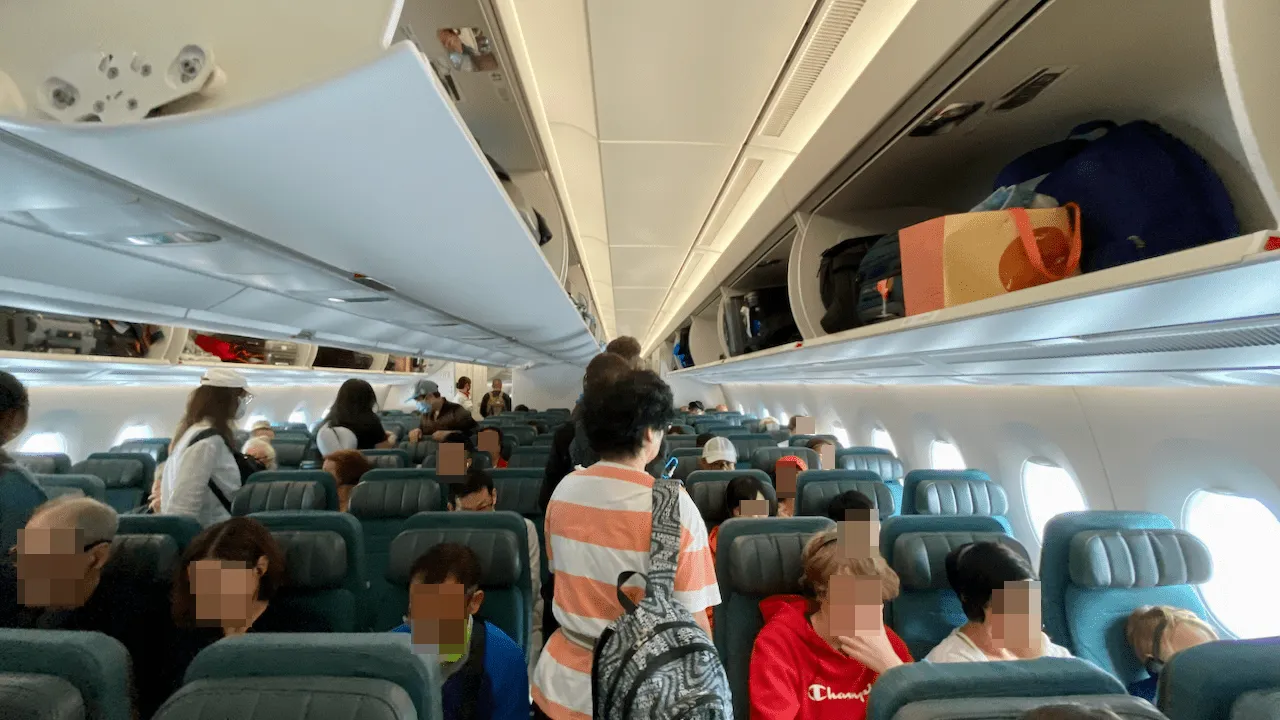 國泰 A350 的經濟艙座位