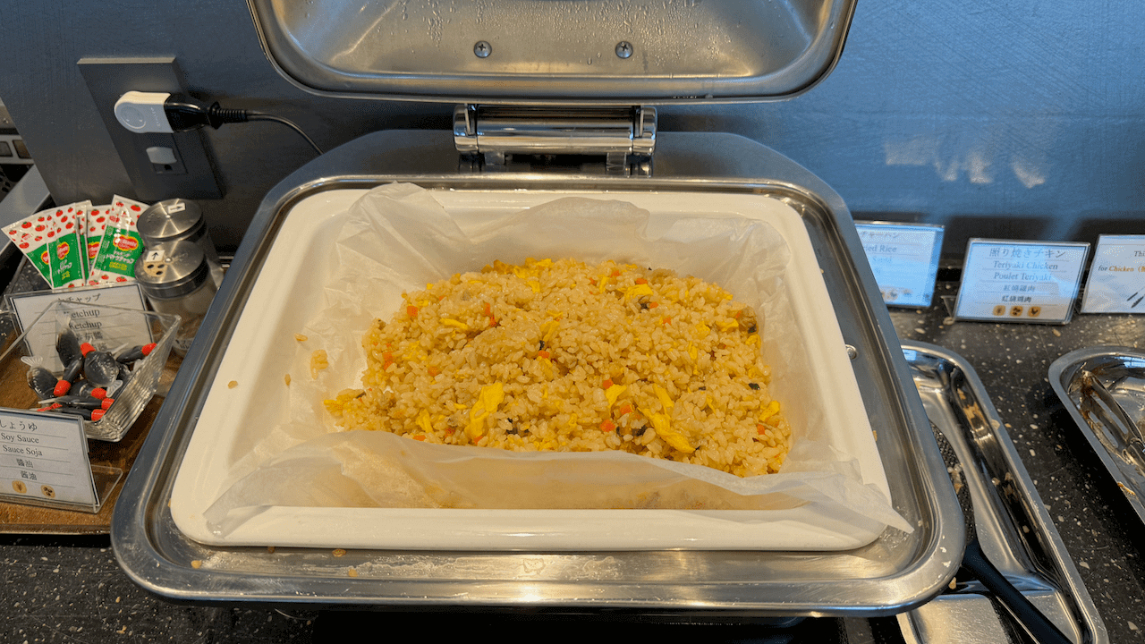 蛋炒飯有鑊氣。