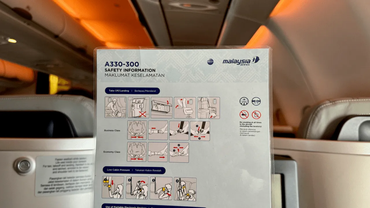 馬來西亞航空使用 A333 營運台北-吉隆坡的航班。