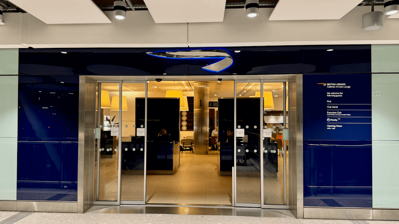 British Airways Arrivals Lounge @ LHR T5