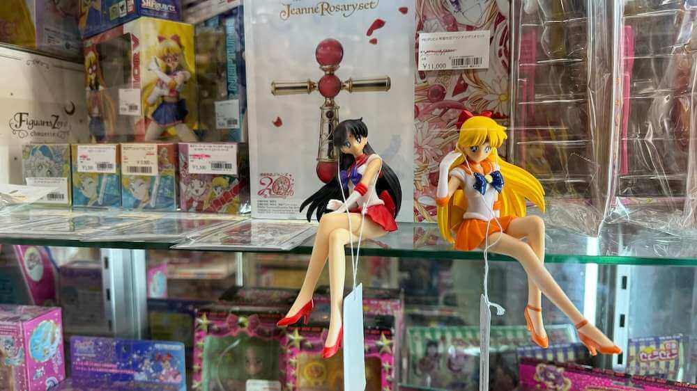 美少女戰士玩具,雖然有點歷史了,但保存得很好