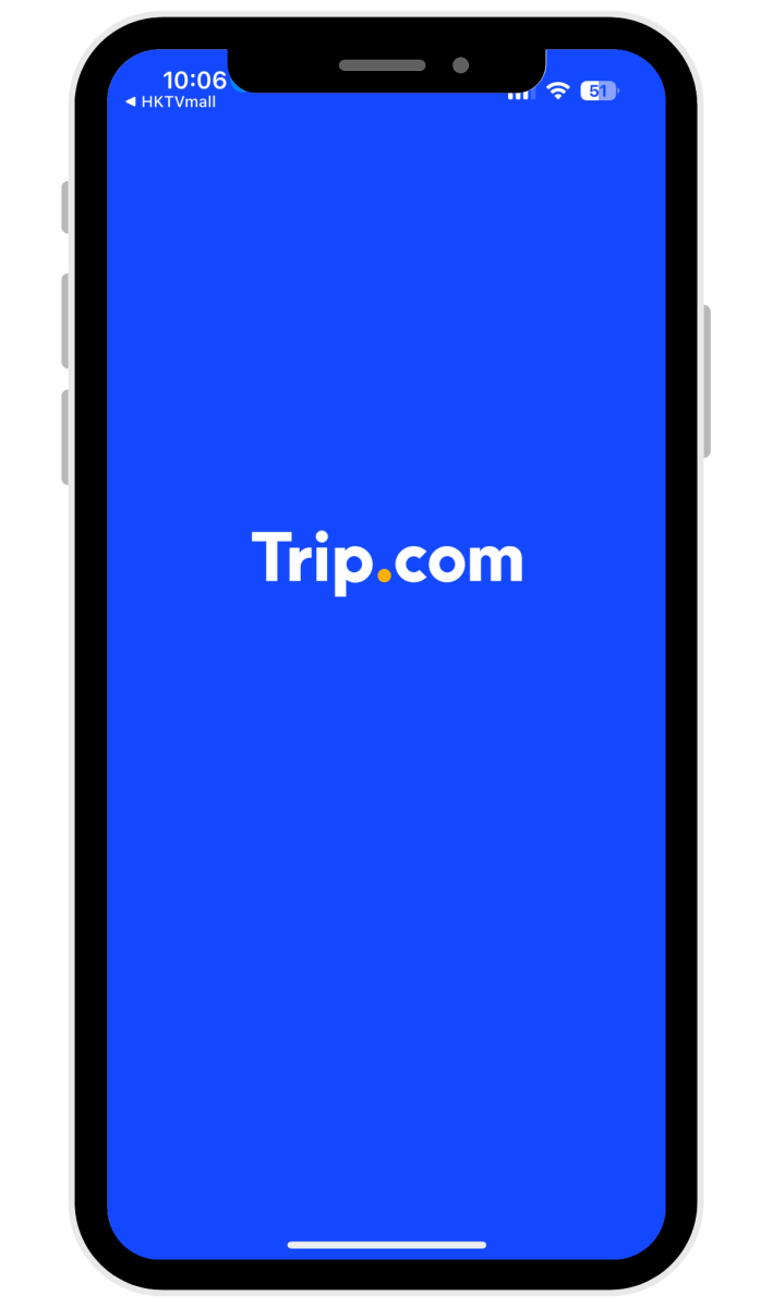 點擊「前往 Trip.com」後,就會自動跳轉到 Trip.com 的預訂網頁