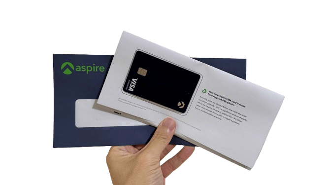 Aspire Visa 公司卡是張 Visa 卡。